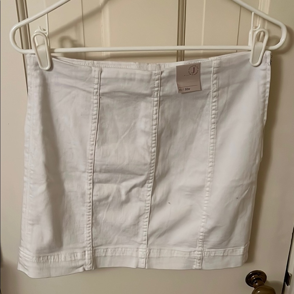 White Mini Skirt